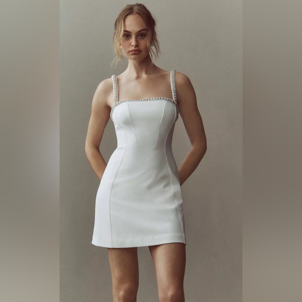 BHLDN Deco-Square neck Dress